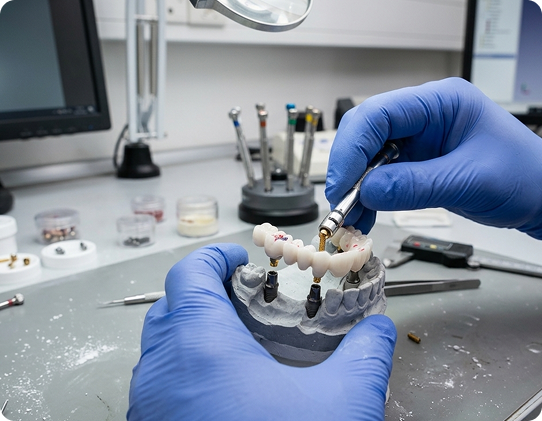 Implant Prosthesis in progress